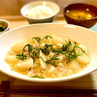 やさしい味☘️大根のかにあんかけ【和食・副菜】